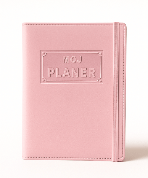 Moj planer 2027. baby pink