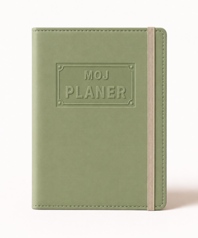 Moj planer 2027. matcha green