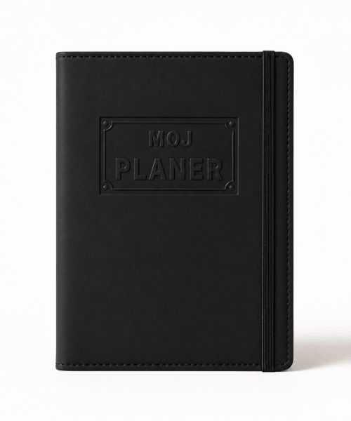 Moj planer 2027. black